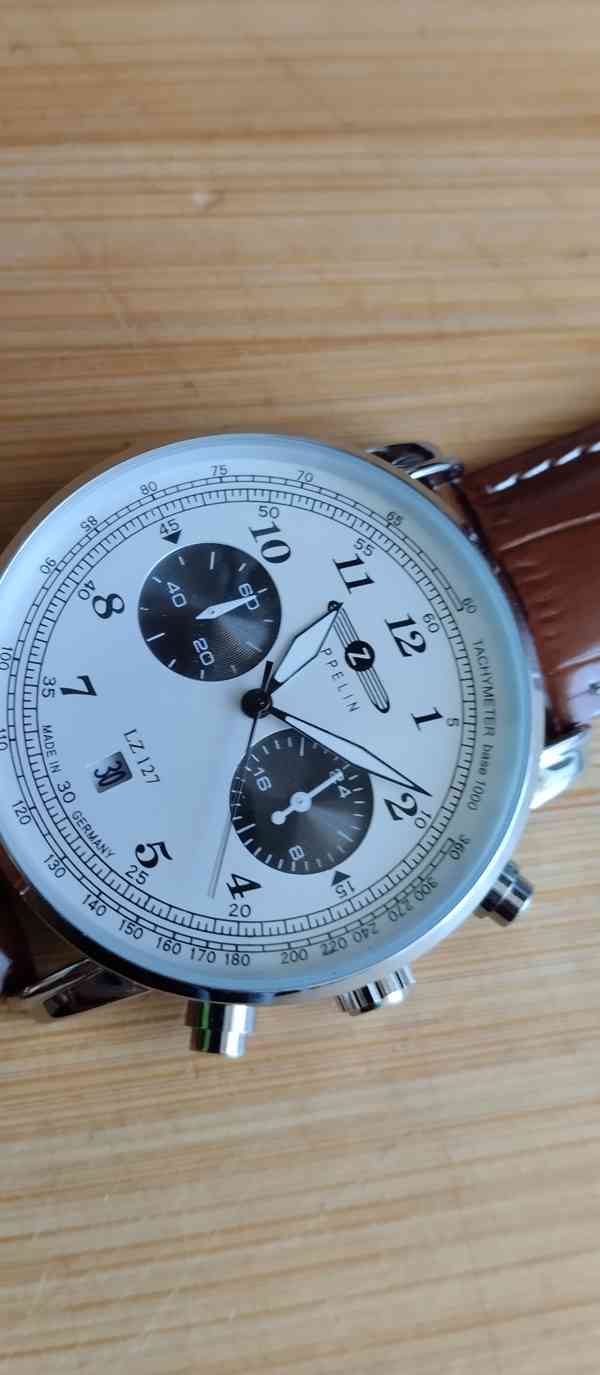 pilotské hodinky ZEPPELIN LZ 127 CHRONOGRAF - foto 4