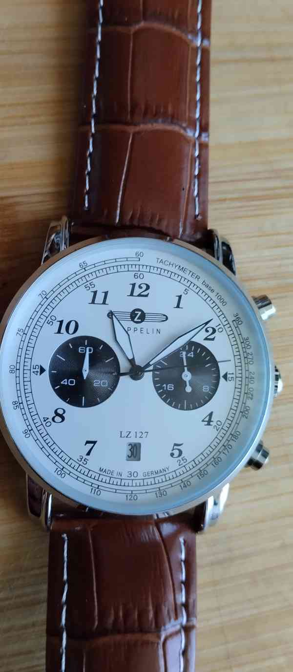 pilotské hodinky ZEPPELIN LZ 127 CHRONOGRAF - foto 2