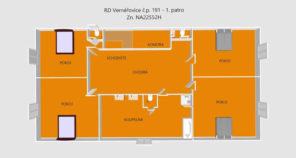 Vernéřovice - prodej domu 7+kk s pozemkem 2731 m2 - foto 32