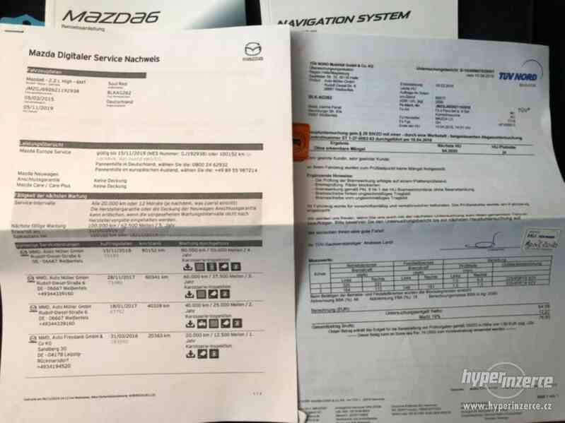 Mazda 6 Kombi 2,2 Nafta Sports-Line 129kw - foto 15