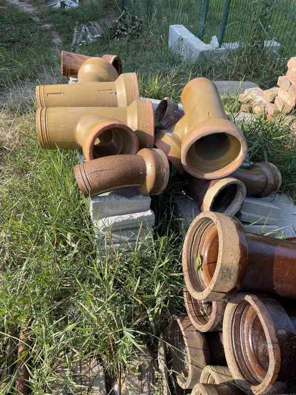 Glazurované kameninové roury a odbočky - foto 2