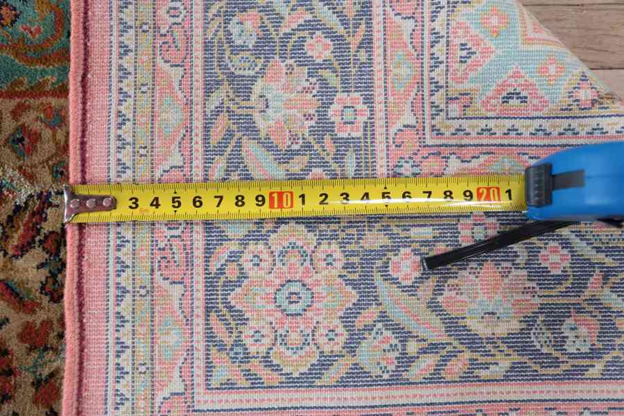 Velurový hedvábný koberec s certifikátem 182 X 105 - foto 6