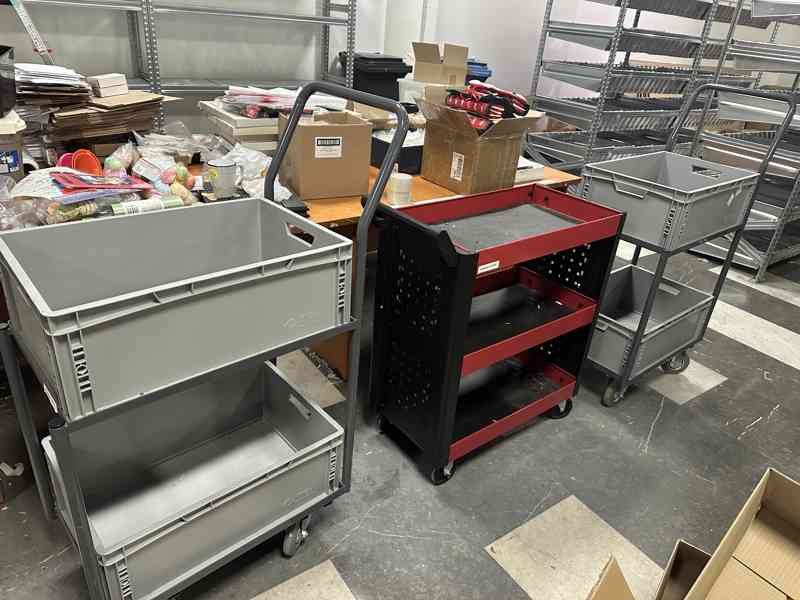 !! Výprodej kanceláře / provozovny – Vozík na přepravky - foto 3