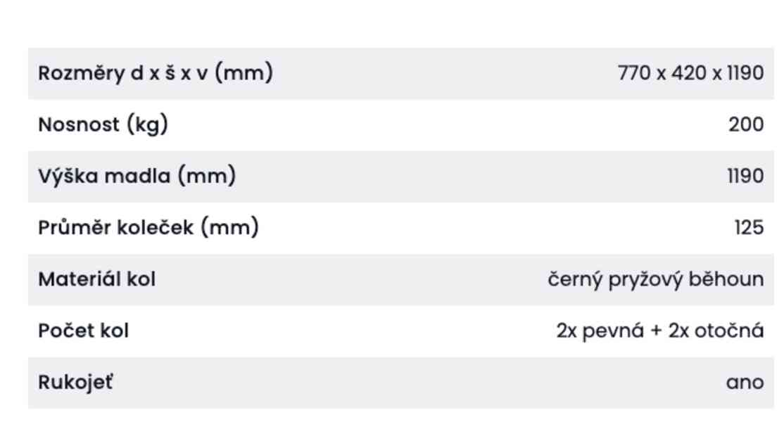 Dílenský vozík na přepravky, 2 patra (vč. přepravek) – 3 500 - foto 4