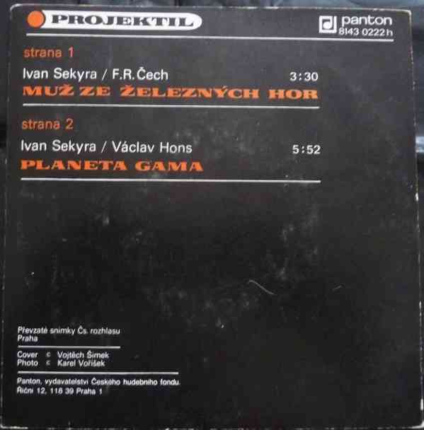 Projektil – Muž ze Železných hor / Planeta Gama (SP) - foto 2