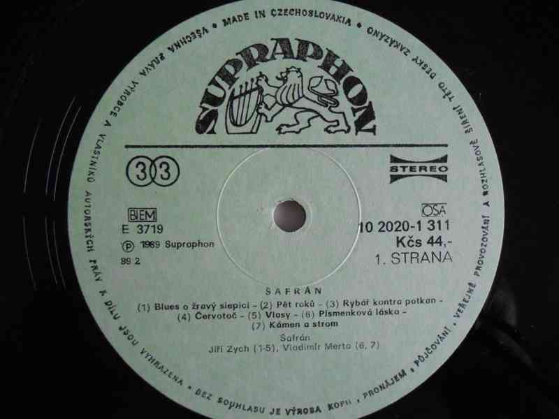 Šafrán - Šafrán (LP) - foto 3