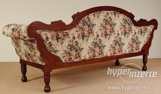 Sofa kanape, luxusní nábytek. Nádherný vyřezávaný stylový n - foto 3