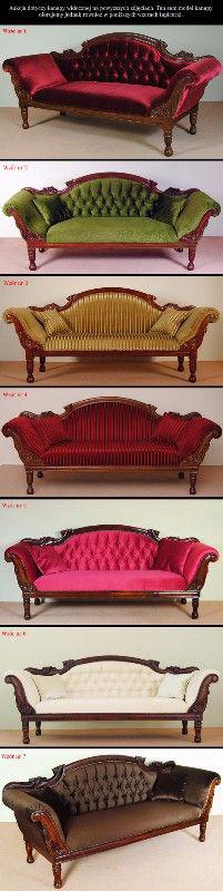 Sofa kanape, luxusní nábytek. Nádherný vyřezávaný stylový n - foto 4