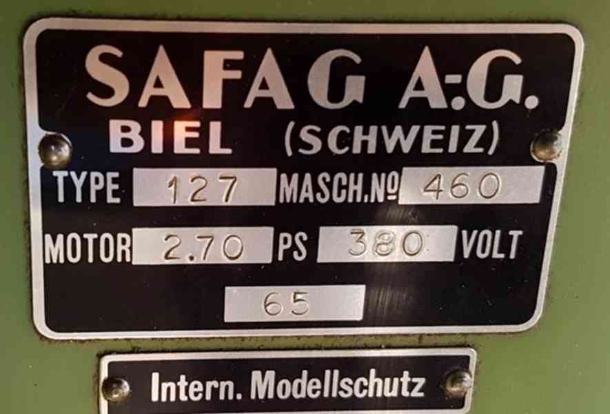 Bruska nástrojová SAFAG 127 (11083.) - foto 8
