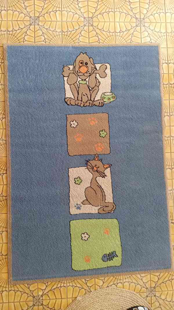 Dětský kusový koberec, běhoun