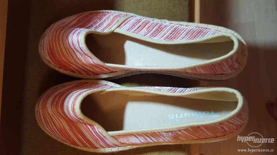 Boty Tamaris - Espadrilky - Nové 41/42 - foto 1