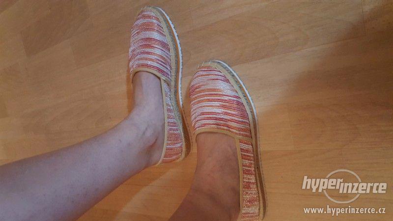 Boty Tamaris - Espadrilky - Nové 41/42 - foto 2