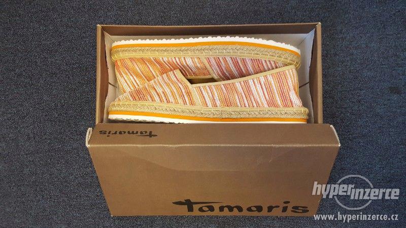 Boty Tamaris - Espadrilky - Nové 41/42 - foto 3