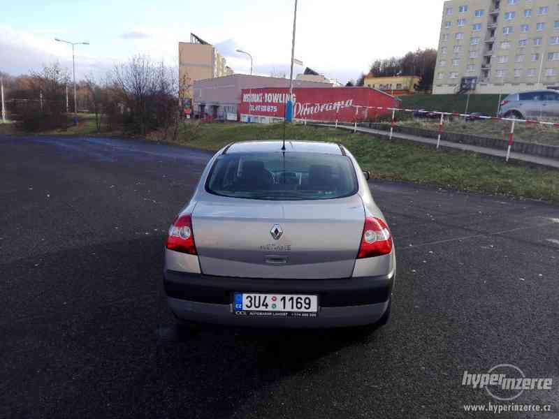 Renault Megane II 1.6 16V 83Kw,Sport way,klima,serviska,ČR - foto 4
