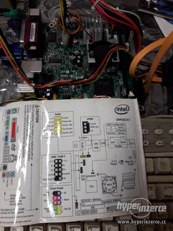 PC mini motherboard Intel D945GCLF2 - foto 4