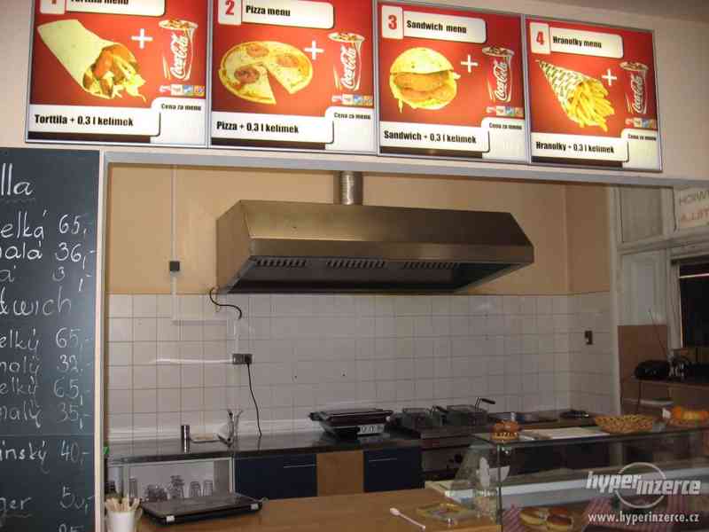 Pronájem  provozovny rychlého občerstvení-fast food - foto 1