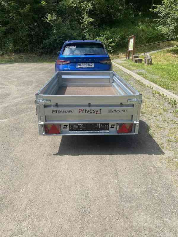 Přívěs Zaslaw 205su 205x122x35cm 750kg - foto 4