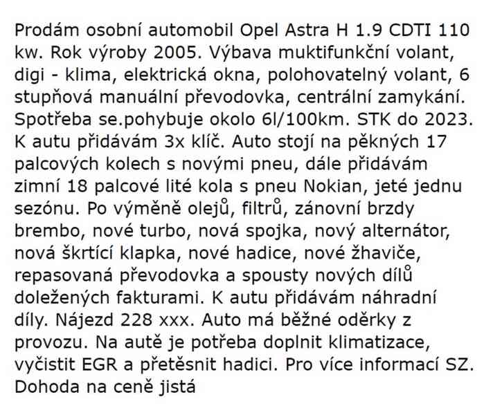 Opel Astra H 1.9 CDTI 110 Kw	 - foto 8