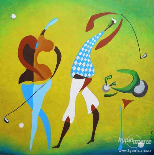 Originální golfové malby na prodej - foto 6