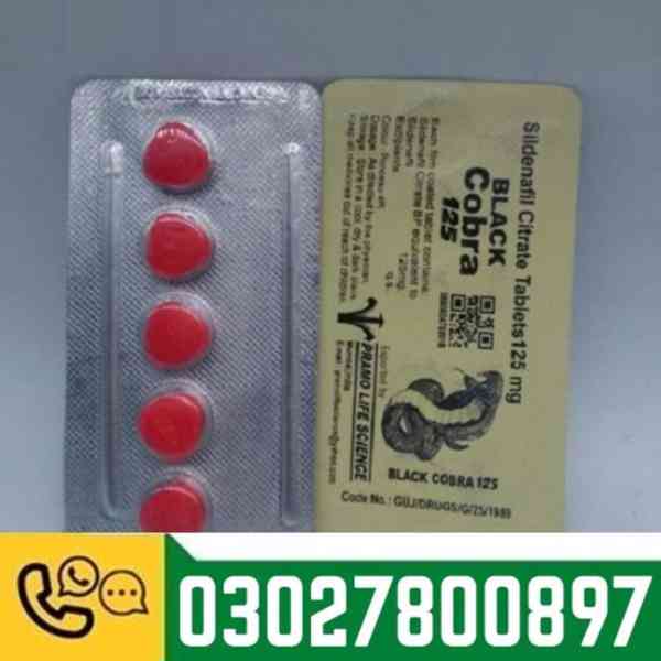Black Cobra 125mg Tablets In Pakistan ( 03027800897