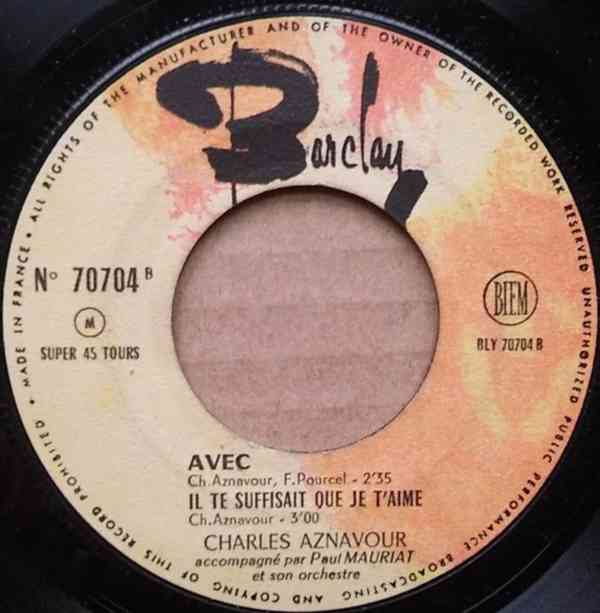 Charles Aznavour – Le Temps  (EP) - foto 4