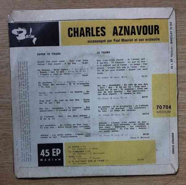 Charles Aznavour – Le Temps  (EP) - foto 2