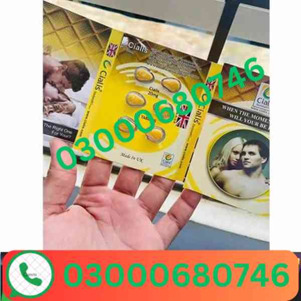 Cialis Pack of 6 Tablets Price in Sialkot 03000680746 - foto 1