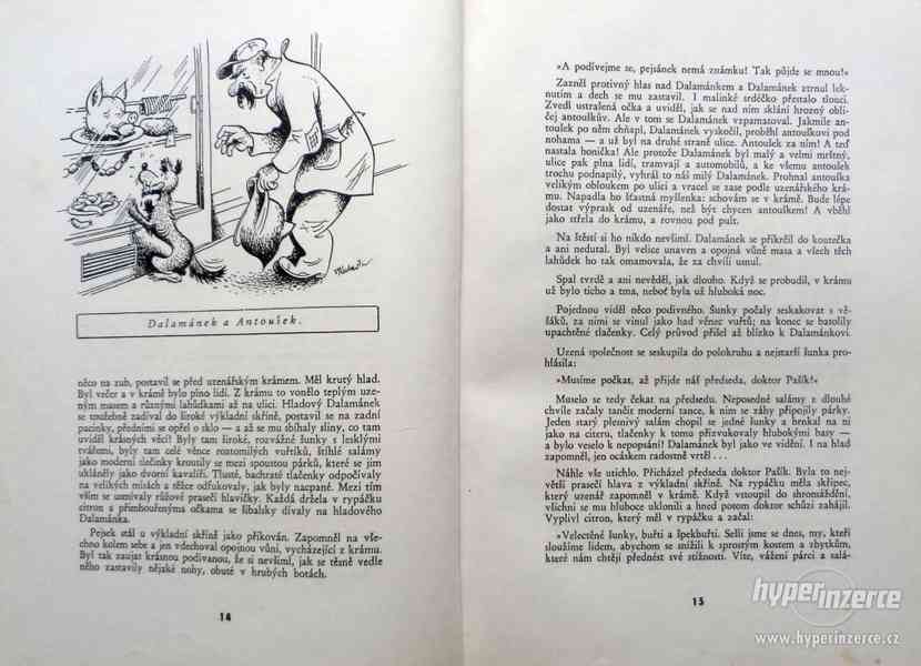 Vlasta Burian - Veselé vyprávění dětem, kniha rok 1941 - foto 5