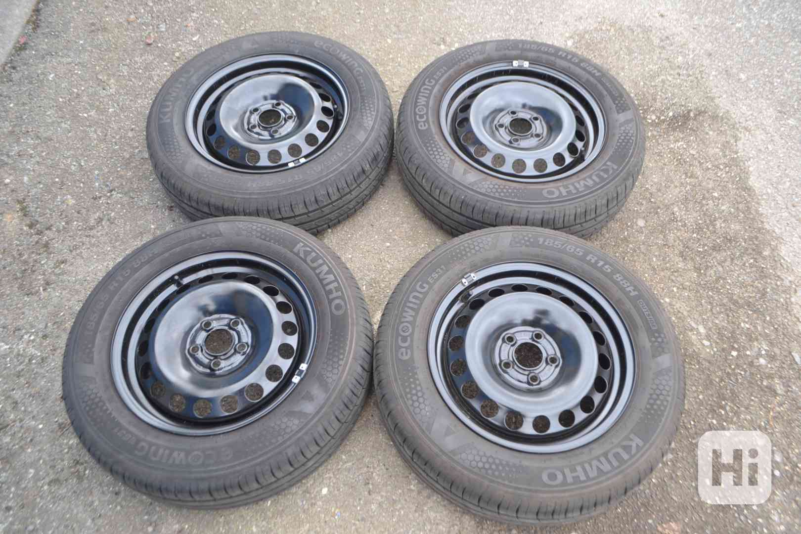 Š. Fabia IV, VW Polo,Seat Ibiza-NOVÝ letní komplet 185/65R15 - foto 1