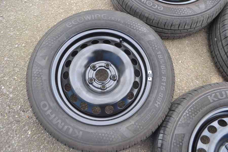 Š. Fabia IV, VW Polo,Seat Ibiza-NOVÝ letní komplet 185/65R15 - foto 5