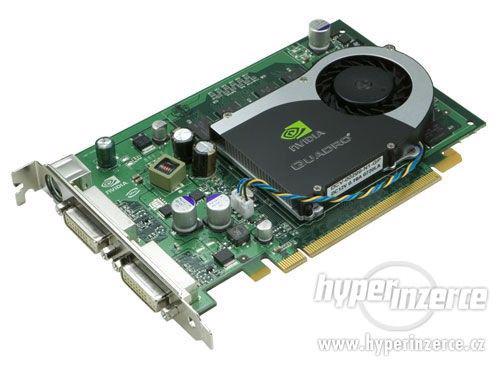 NVIDIA Quadro FX1700 512MB PXCIe Card záruka 6 měs nová - foto 1