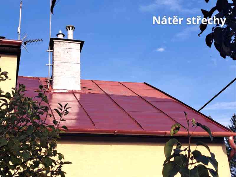 Čištění, nátěr střech a fasád | Bezplatná konzultace  - foto 5