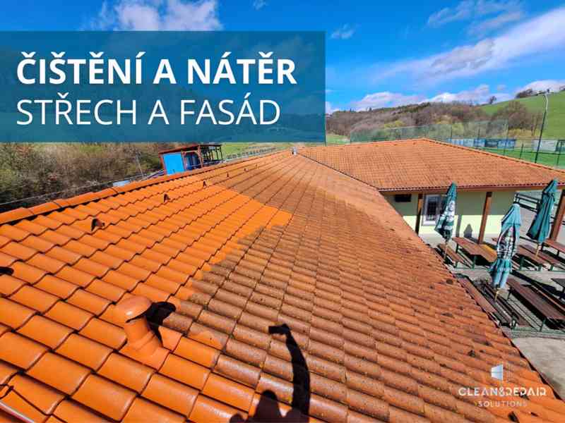 Čištění, nátěr střech a fasád | Bezplatná konzultace  - foto 2