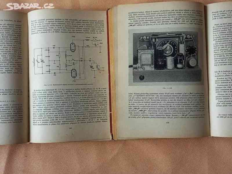 AMATÉRSKÁ RADIOTECHNIKA 1+2 / 1954-cena za obě knihy - foto 2