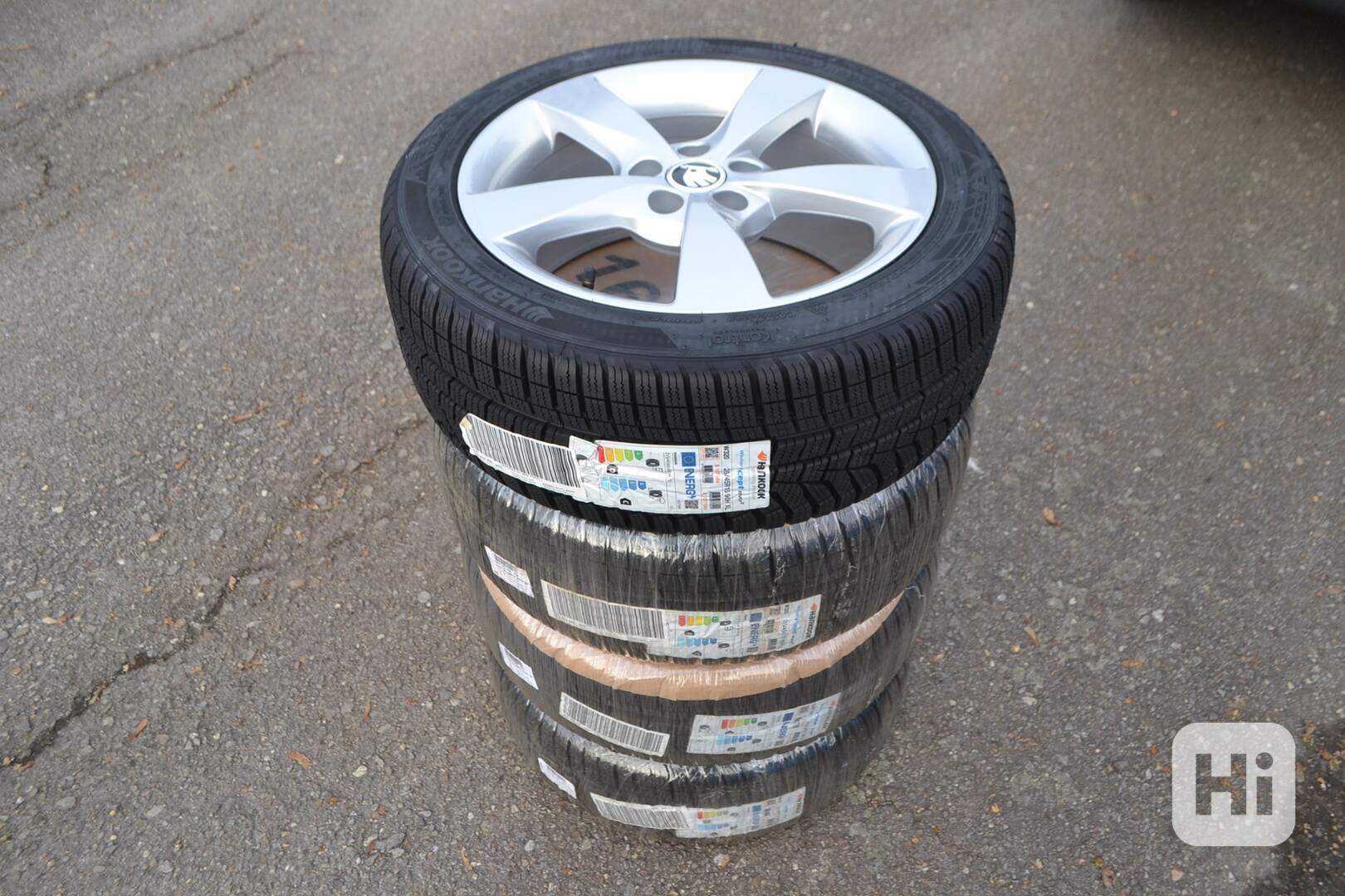 Š.Rapid/ Fabia 3- NOVÝ zimní ALU komplet– 215/45R16. - foto 1