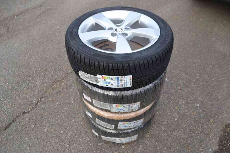 Š.Rapid/ Fabia 3- NOVÝ zimní ALU komplet– 215/45R16. - foto 1