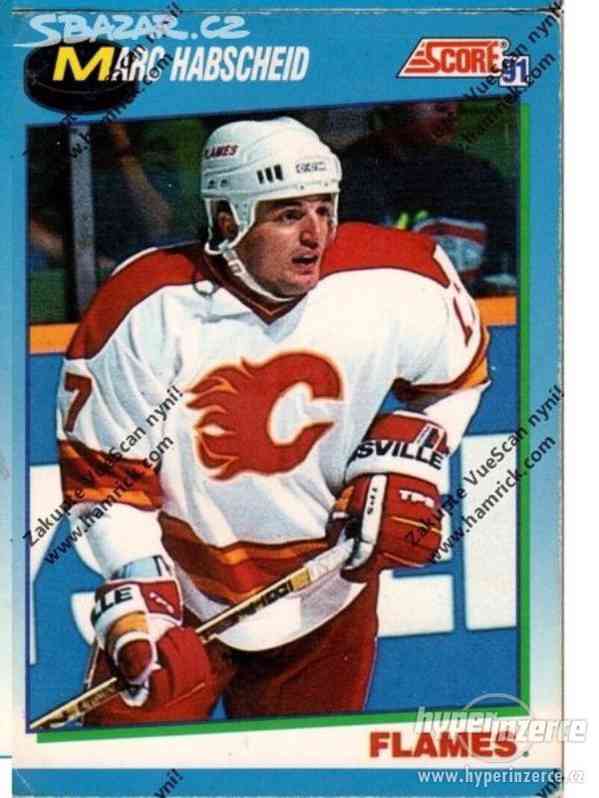 Marc Habscheid - Calgary Flames kartička Score NHL - foto 1