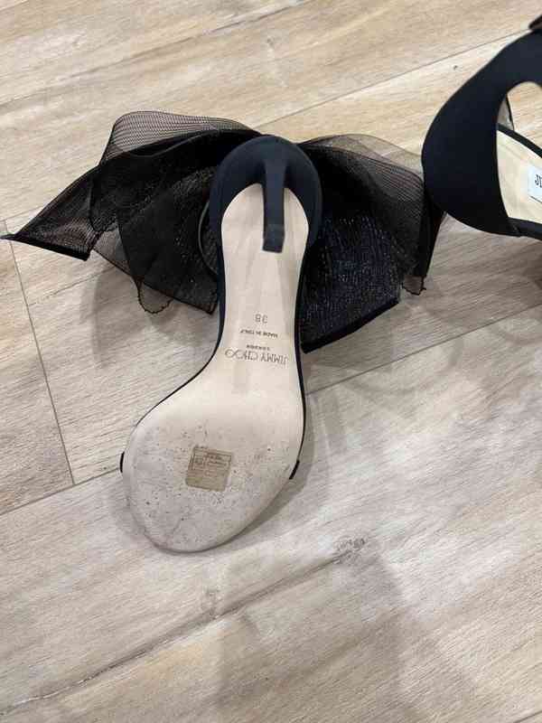 Dámské lodičky Jimmy Choo Aveline 100 Bow TOP Stav 10 z 10 - foto 3