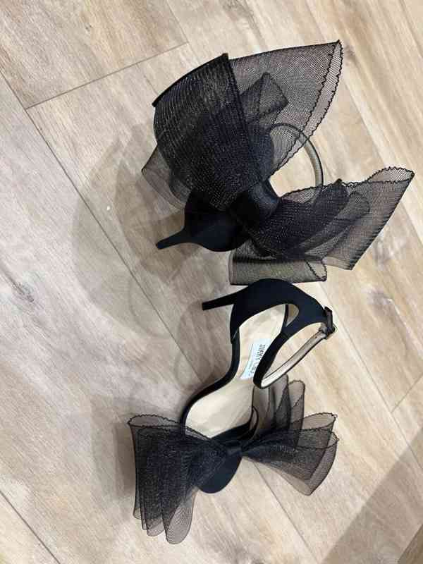 Dámské lodičky Jimmy Choo Aveline 100 Bow TOP Stav 10 z 10 - foto 2