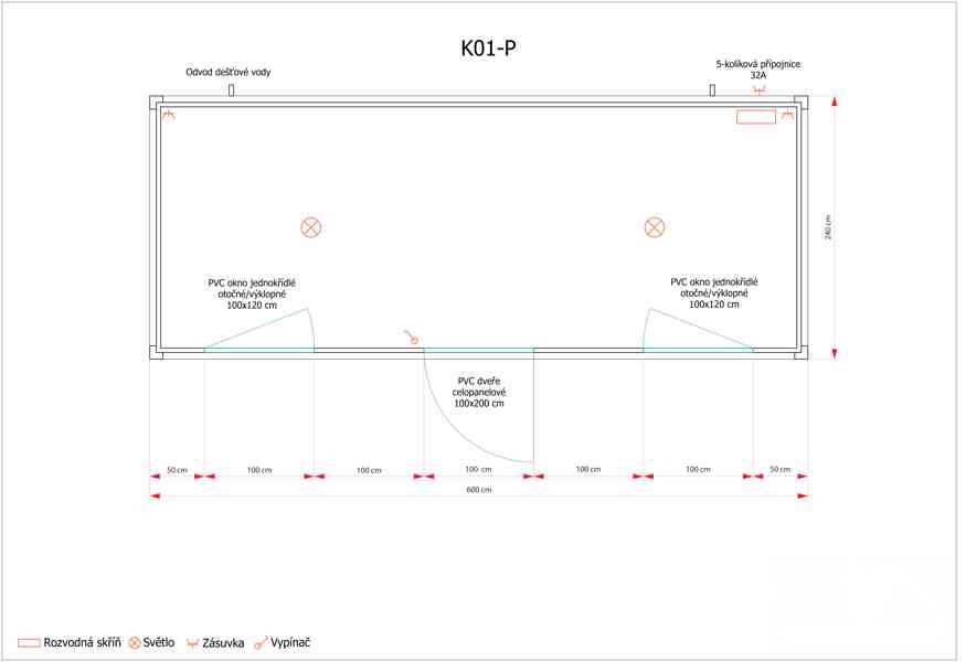 IHNED mobilní dům/obytný kontejner 6x2,4m - foto 4