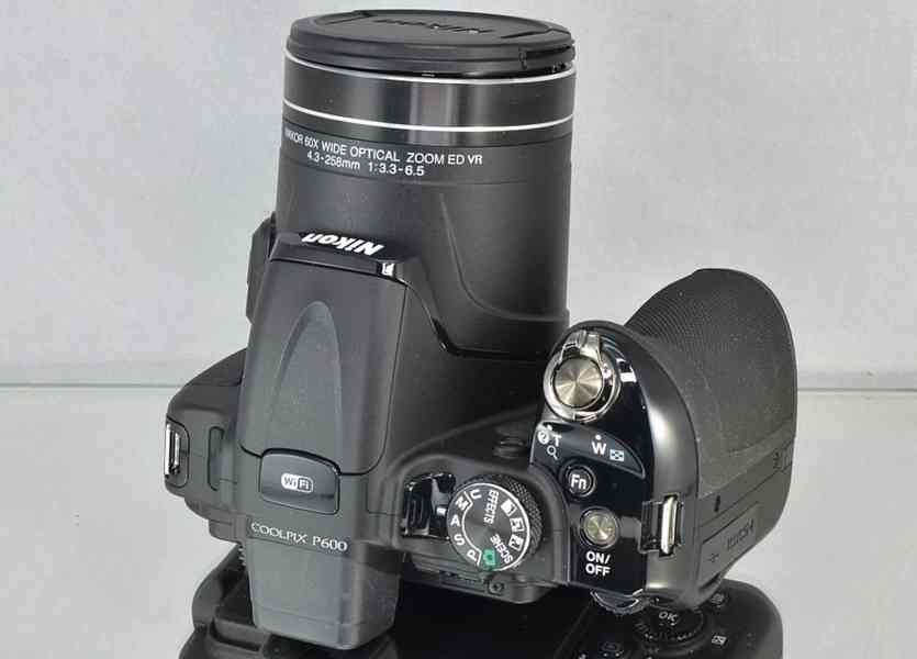 Nikon CoolPix P600**60x Op.ZOOM*Full HDV*WIFI*BAG - foto 6