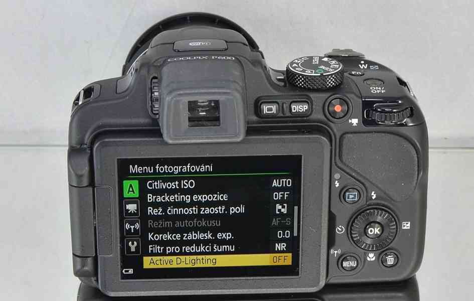 Nikon CoolPix P600**60x Op.ZOOM*Full HDV*WIFI*BAG - foto 8