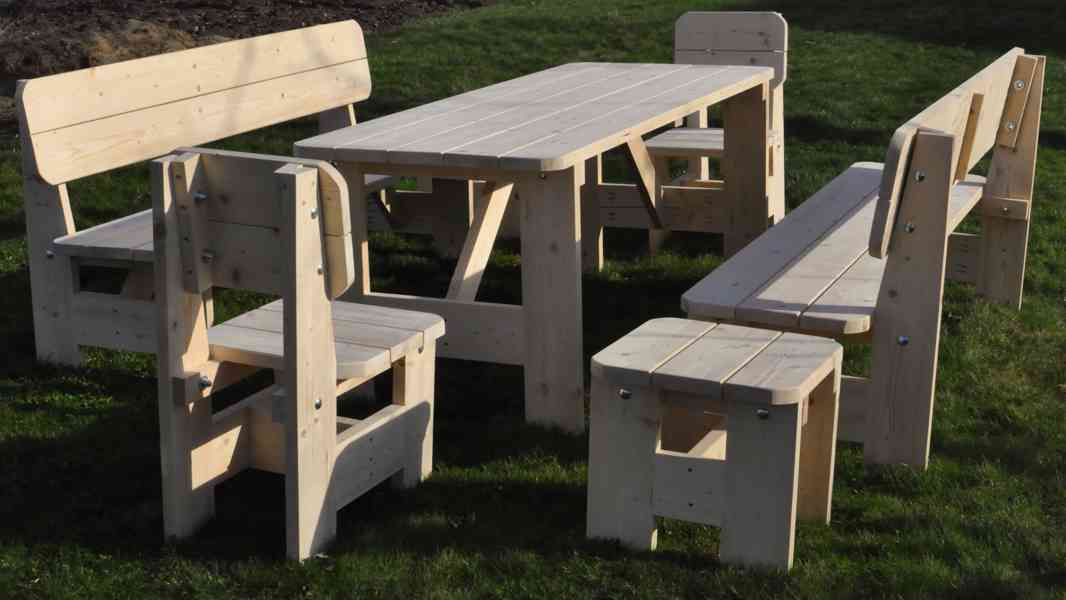 Zahradní nábytek - Selský set