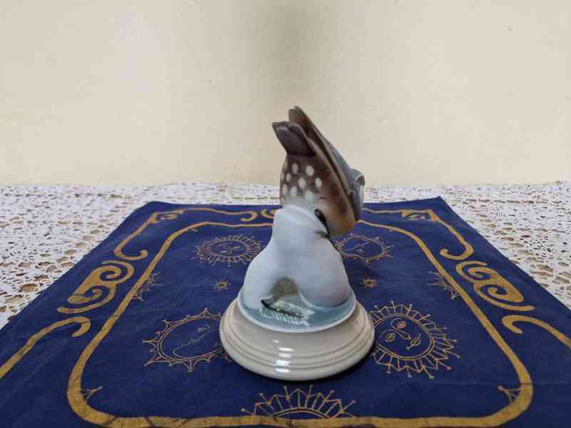 Krásný stylový Pták Royal Dux Czechoslovakia Signováno - foto 6