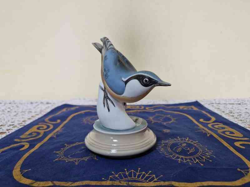Krásný stylový Pták Royal Dux Czechoslovakia Signováno - foto 2