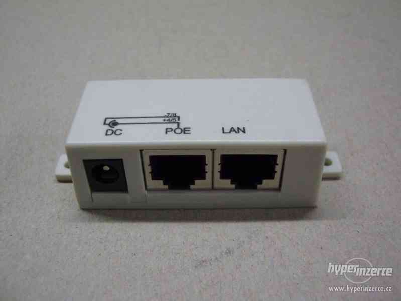 POE adapter bílý, černý - Power Over Ethernet - foto 2