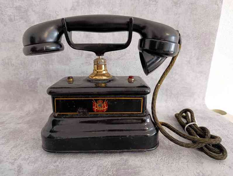 Starý orig.telefon JYDSK do sbírky, k dekoraci - foto 4