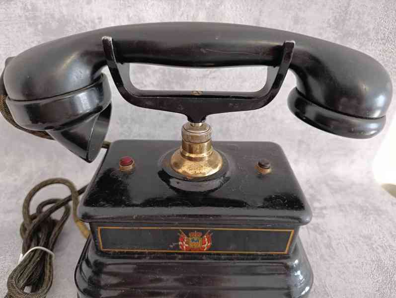 Starý orig.telefon JYDSK do sbírky, k dekoraci - foto 2