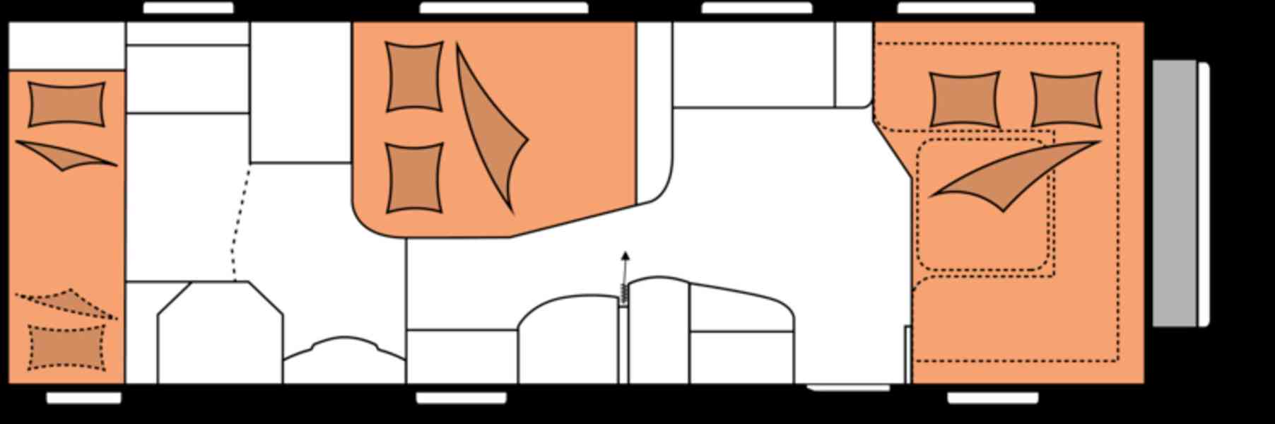 Karavan Hobby Prestige 720 KWFU   - foto 10