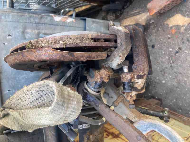 MERCEDES 164 ML W164 GL X164 ZADNÍ NAPRAVA KOMPLET - foto 9